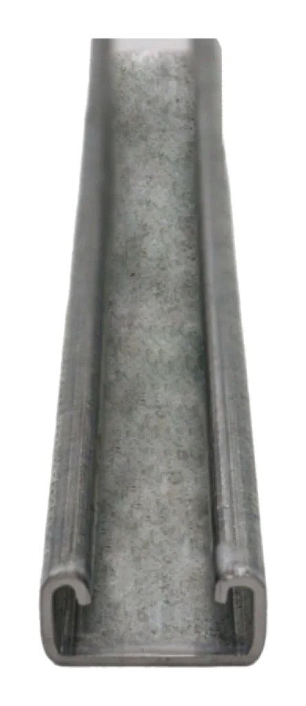 41 x 21mm / 3mtr Plain Steel Channel