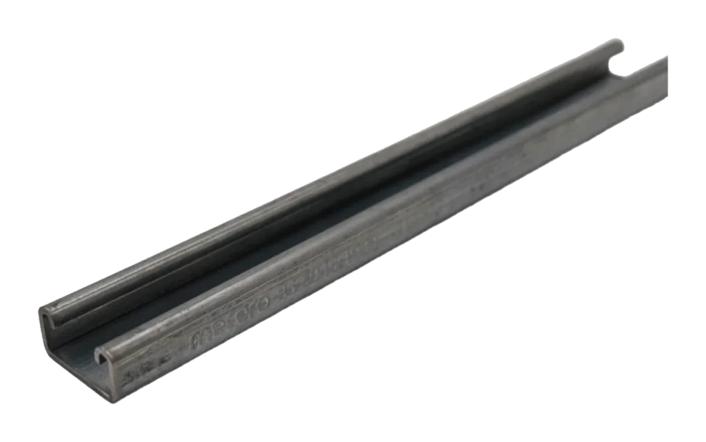 41 x 21mm / 3mtr Slotted Steel Channel