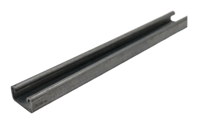 41 x 21mm / 3mtr Slotted Steel Channel