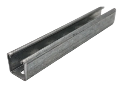 41 x 41mm / 3mtr Slotted Steel Channel