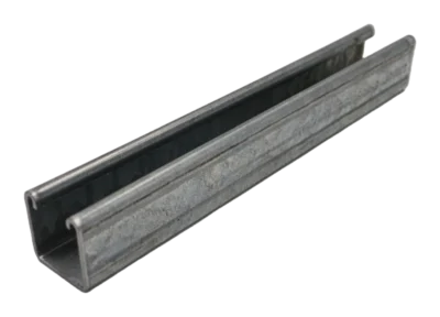 41 x 41mm / 3mtr Plain Steel Channel