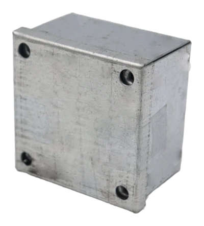 75 x 75 x 50mm (3 x 3 x 2″) Adaptable Box: Plain