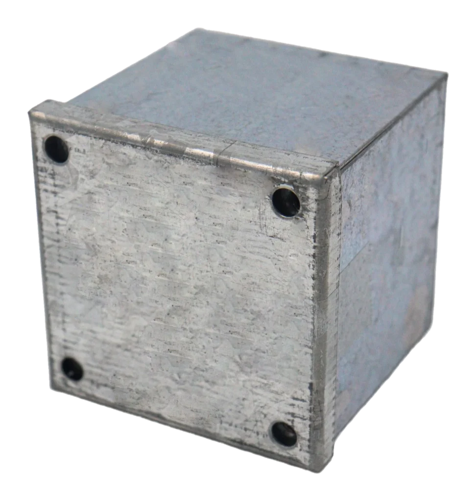 75 x 75 x 75mm (3 x 3 x 3″) Adaptable Box: Plain