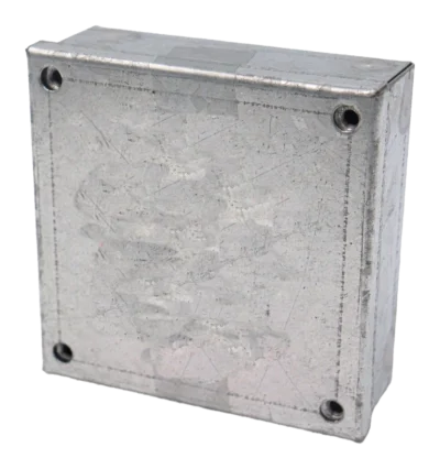 100 x 100 x 37.5mm (4 x 4 x 1.5″) Adaptable Box:Plain
