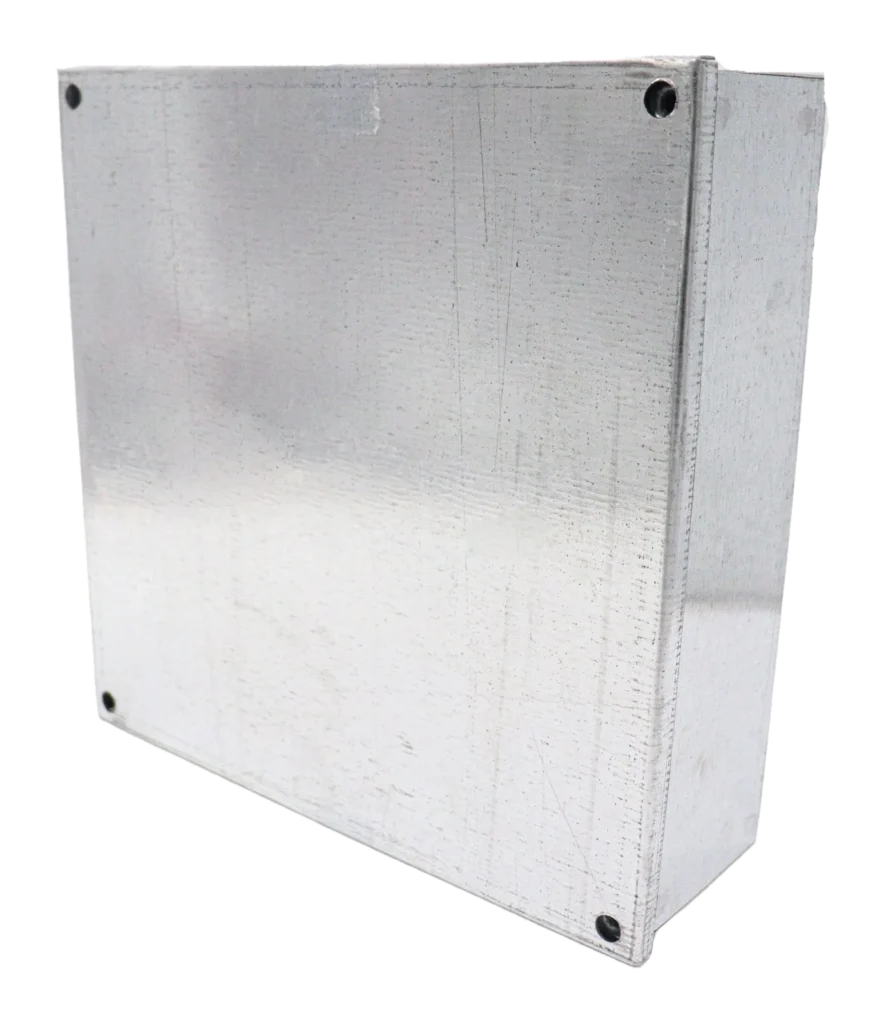 225 x 225 x 75mm (9 x 9 x 3″) Adaptable Box: Plain