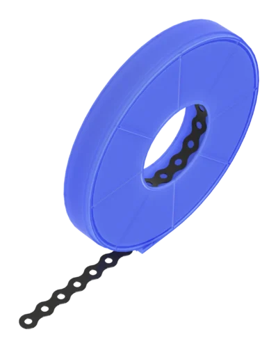 17mm x 0.8mm All Round Band – 10mtr Reel – Black