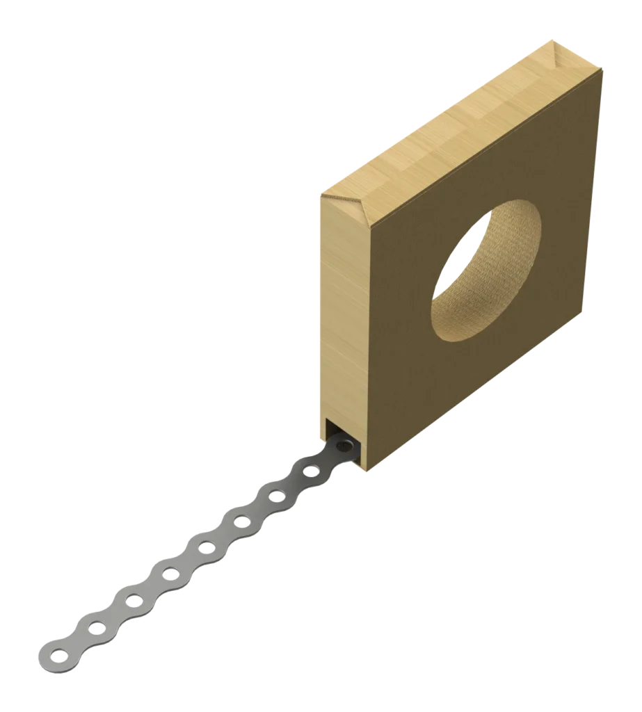 17mm x 0.8mm All Round Band – 10mtr Reel – Galvanised