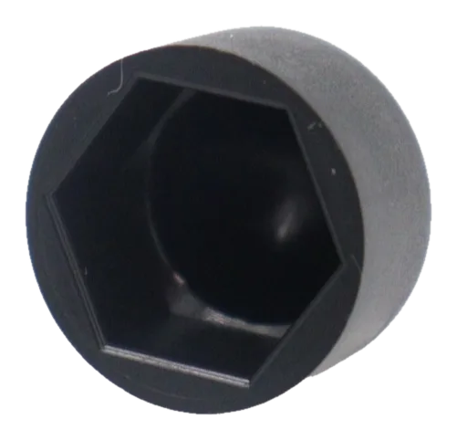M10 Hexagon Nut Cap – Black