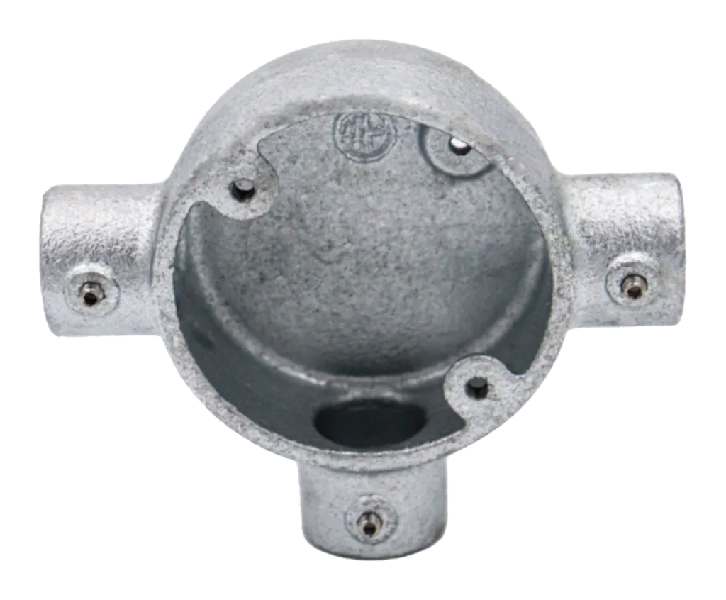 25mm Malleable Conlok® Tee Conduit Box