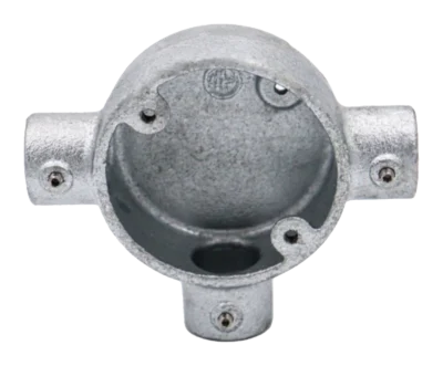 25mm Malleable Conlok® Tee Conduit Box