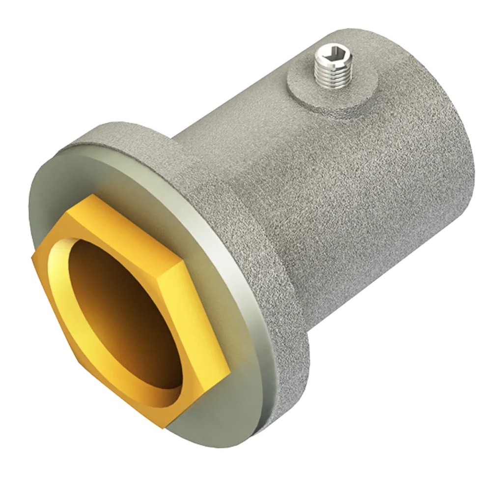 20mm CONLOK FLANGED COUPLER – CLEAN ROOM