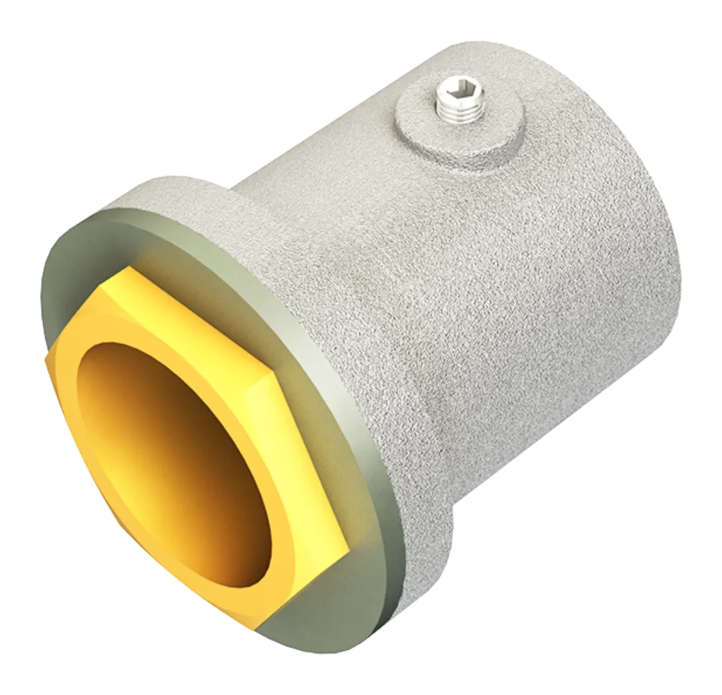 25mm CONLOK FLANGED COUPLER – CLEAN ROOM