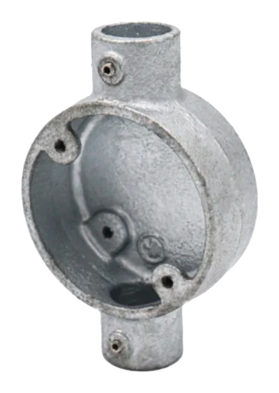 20mm Malleable Conlok® Through Conduit Box
