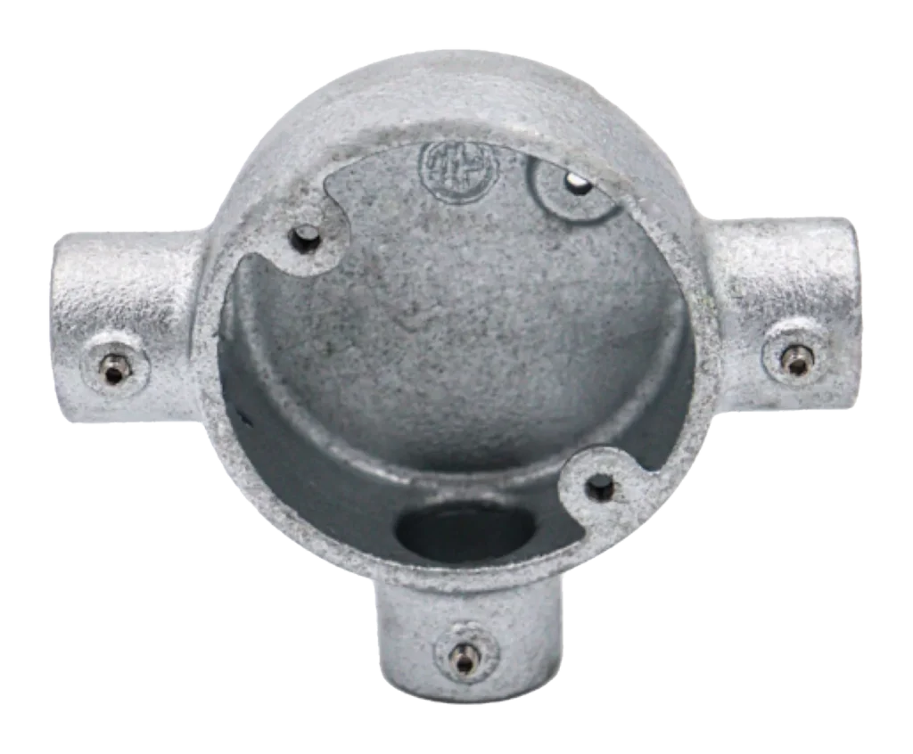 20mm Malleable Conlok® Tee Conduit Box