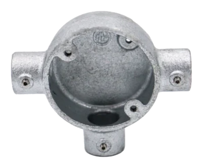 20mm Malleable Conlok® Tee Conduit Box
