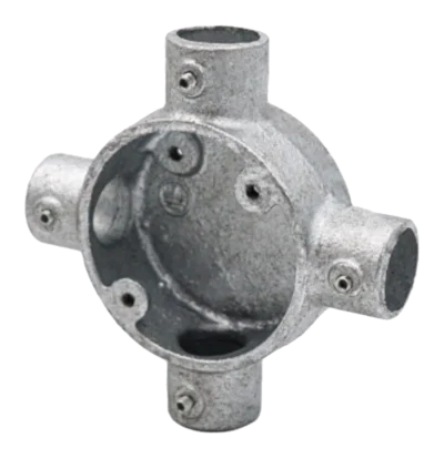 20mm Malleable Conlok® Intersection Conduit Box