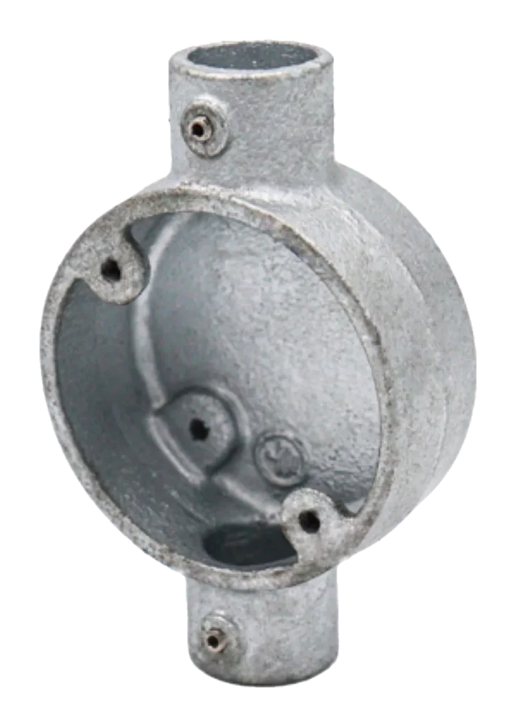 25mm Malleable Conlok® Through Conduit Box