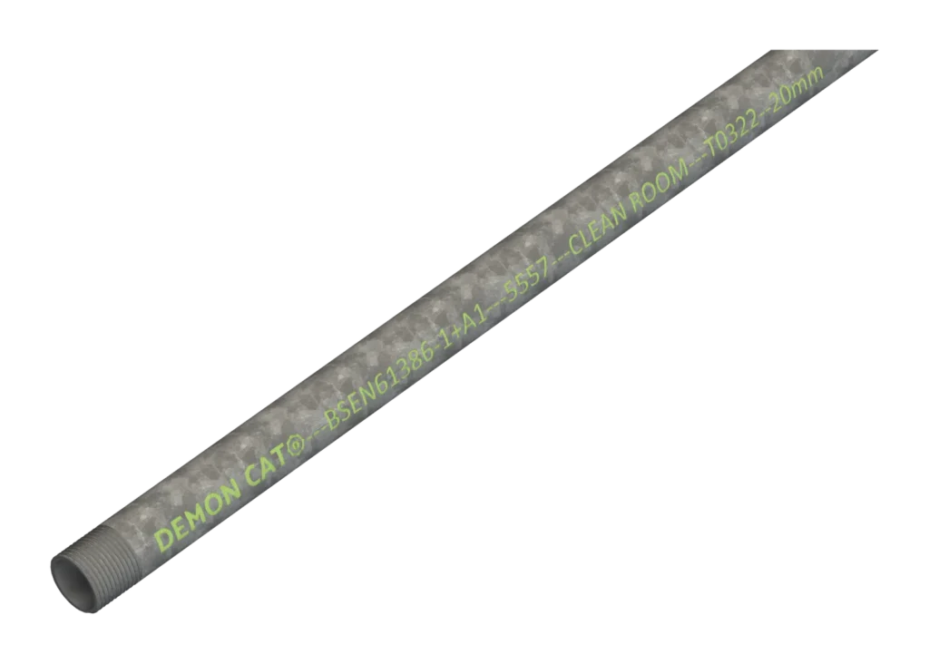 20mm x 3mtr CONLOK STEEL CONDUIT TUBE – CLEAN ROOM
