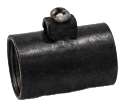 25mm Conduit Earth Coupler – Black