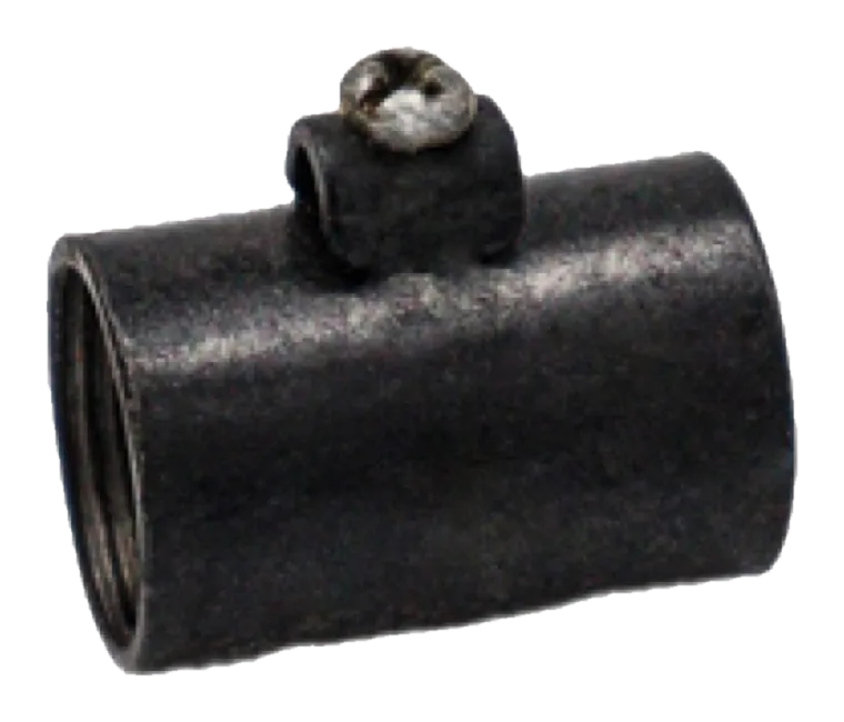 25mm Conduit Earth Coupler – Black