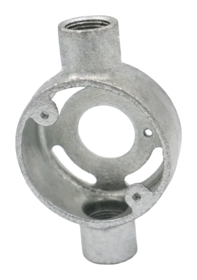 20mm Malleable Through Extension Conduit Box – HDG