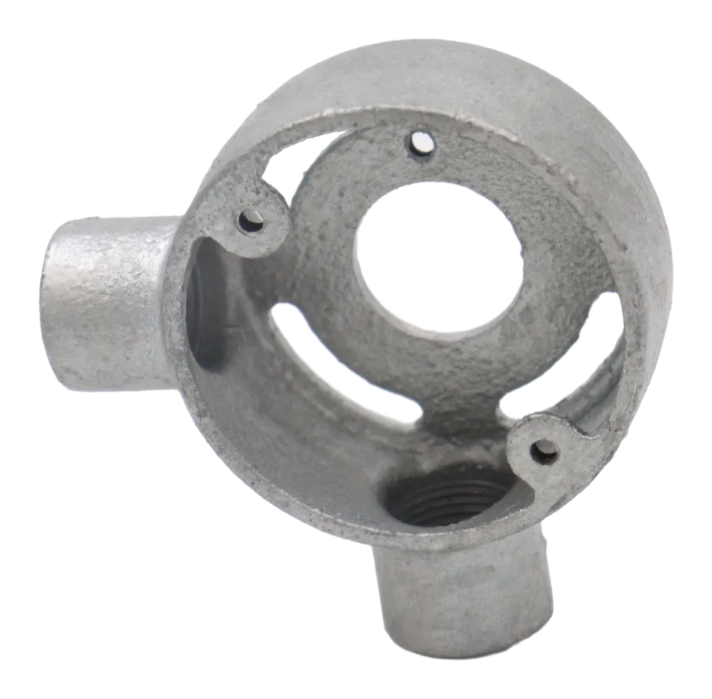 20mm Malleable Angle Extension Conduit Box – HDG