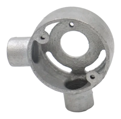 20mm Malleable Angle Extension Conduit Box – HDG