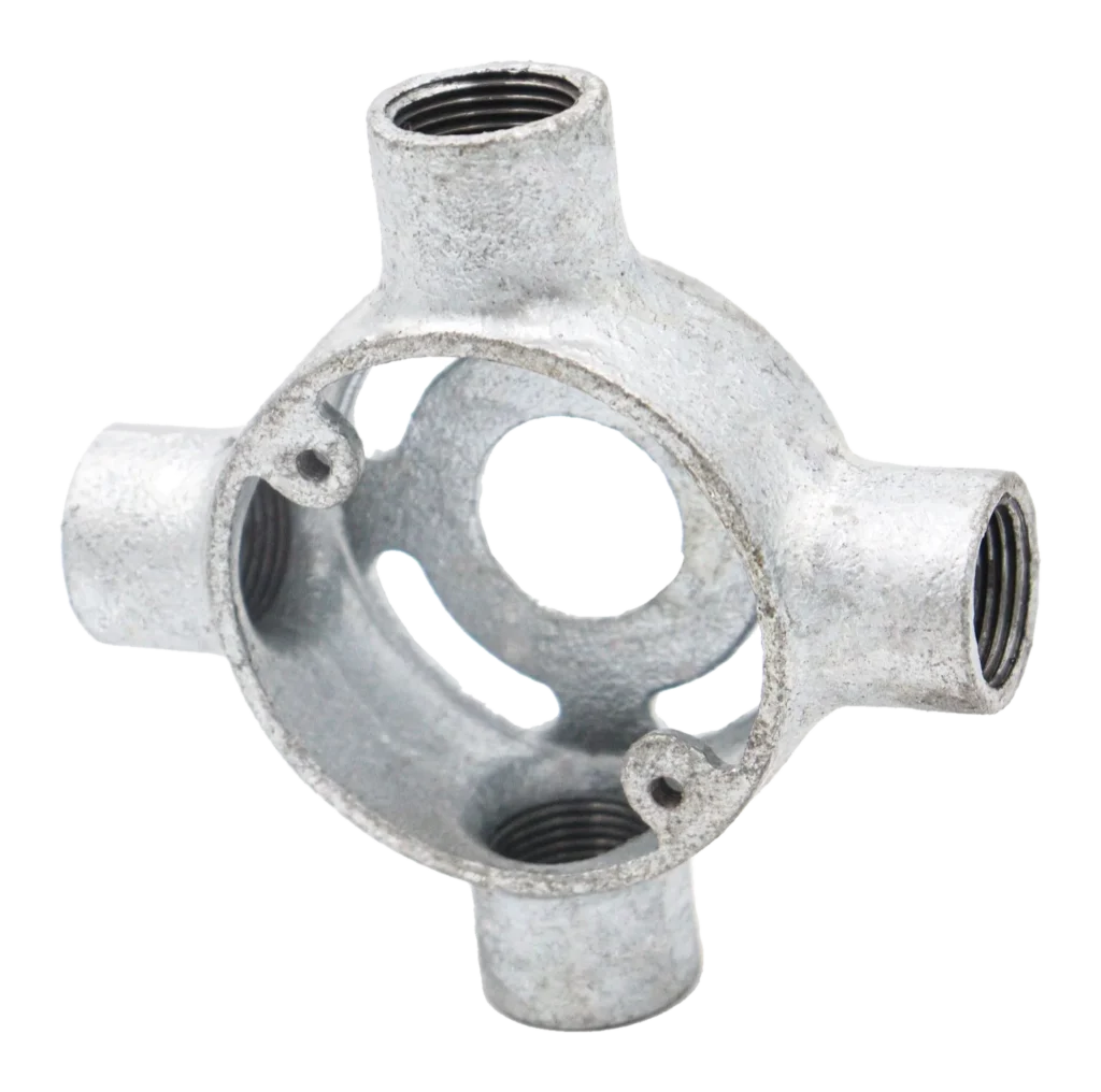 20mm Malleable Intersection Extension Conduit Box – HDG