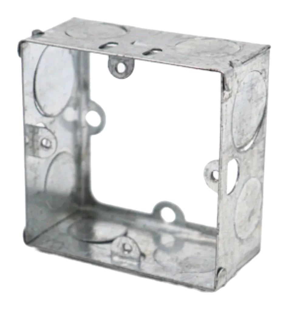 35mm 1 Gang Extension Switch & Socket Box