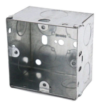35mm 1 Gang Switch & Socket Box