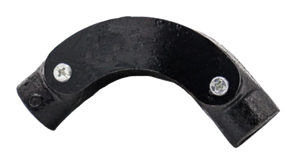 25mm Conduit Inspection Bend – Black
