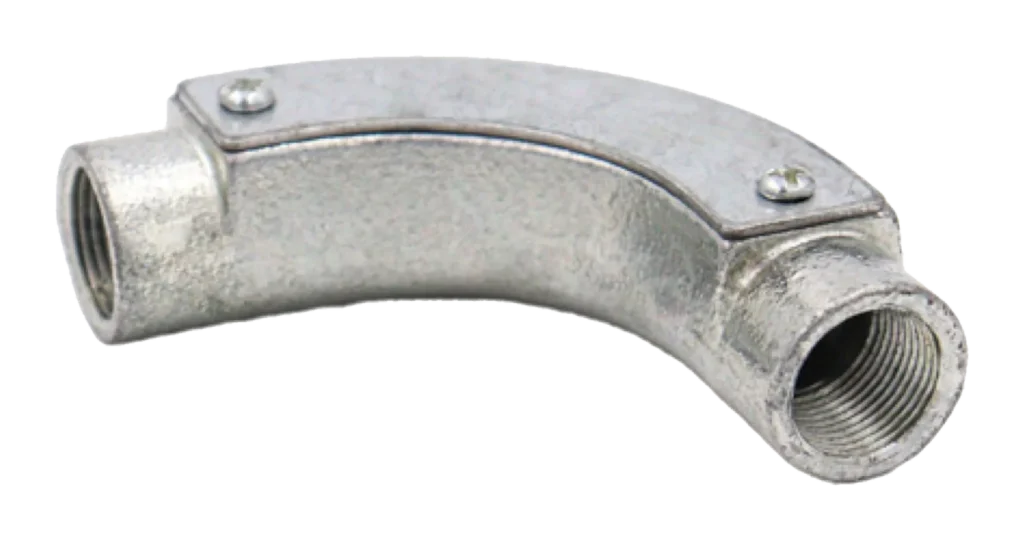25mm Conduit Inspection Bend – HDG