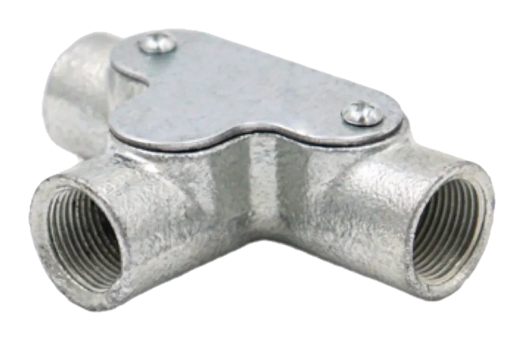 25mm Conduit Inspection Tee – HDG