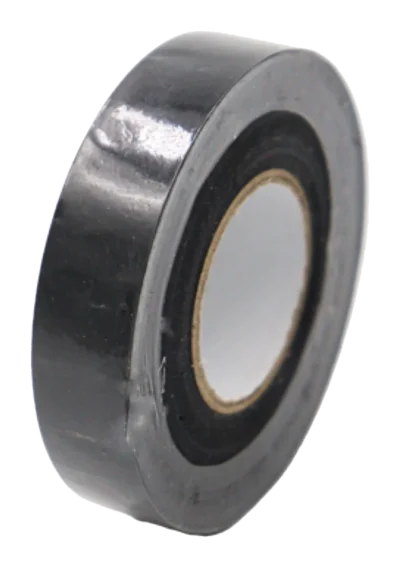Black PVC Insulating Tape: 19mm x 33mtr Roll