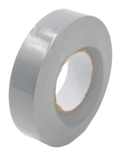 Grey PVC Insulating Tape: 19mm x 33mtr Roll