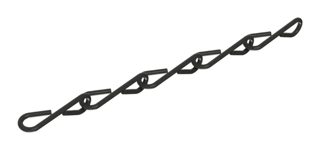 No8 Jack Chain: 4mm x 10mtr – Black