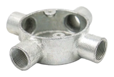 25mm Malleable Intersection Conduit Box – HDG