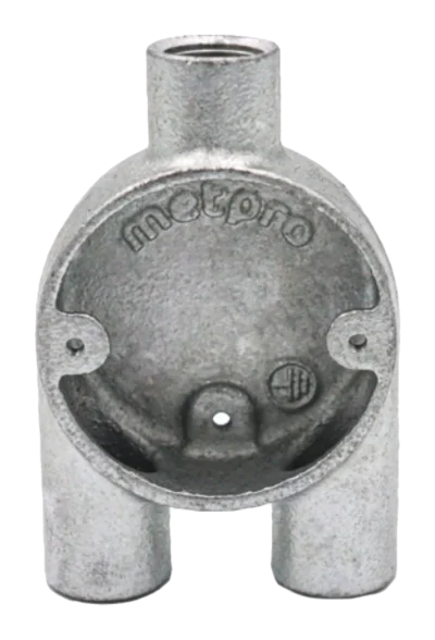 25mm Malleable Branch Y Conduit Box – HDG