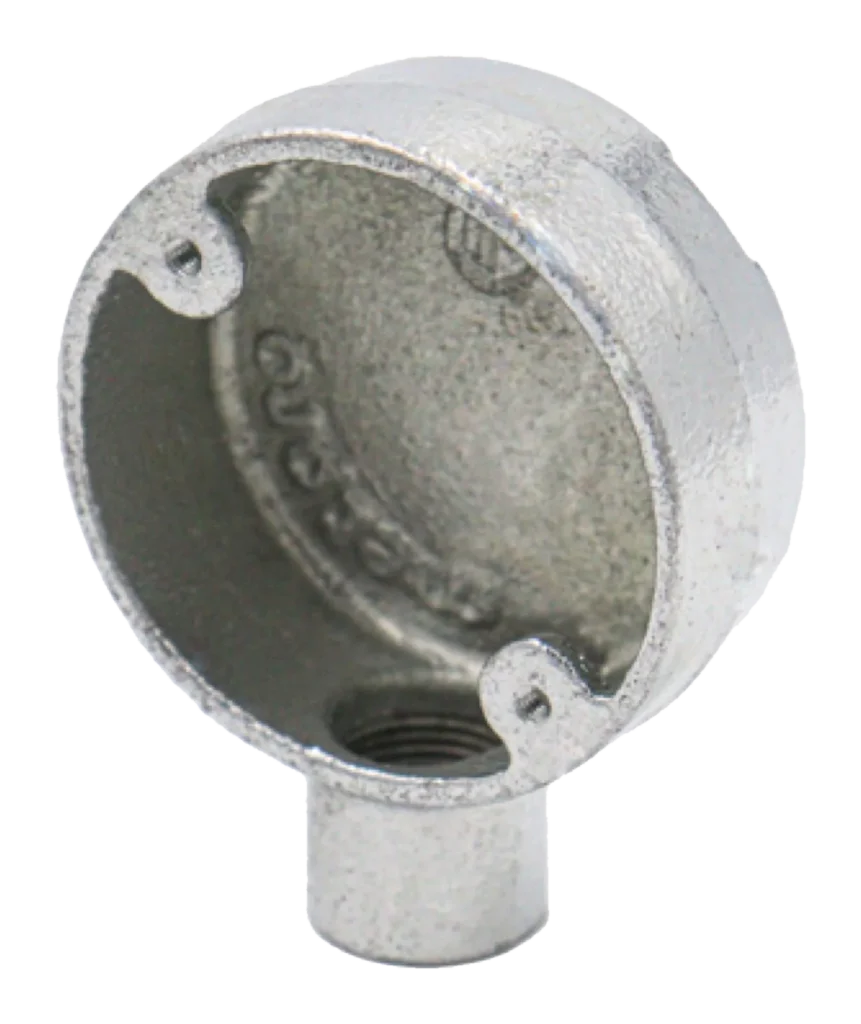 25mm Malleable Terminal Conduit Box – HDG