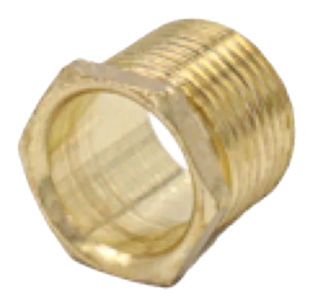 2″ Male Brass Bush: Short