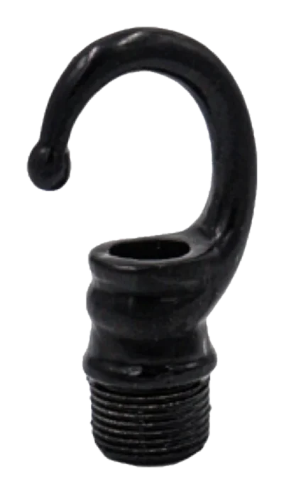20mm Male Hook – Black