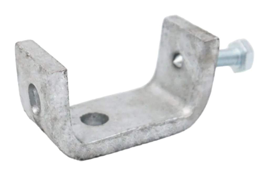 Large C Clamp c/w Cone Point