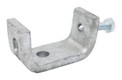 Large C Clamp c/w Cone Point