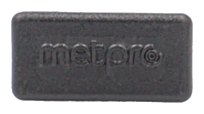 41mm x 21mm Channel End Cap – Black