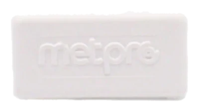 41mm x 21mm Channel End Cap – White