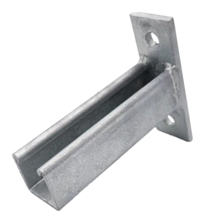 150mm Channel Cantilever Arm – 2 hole base plate