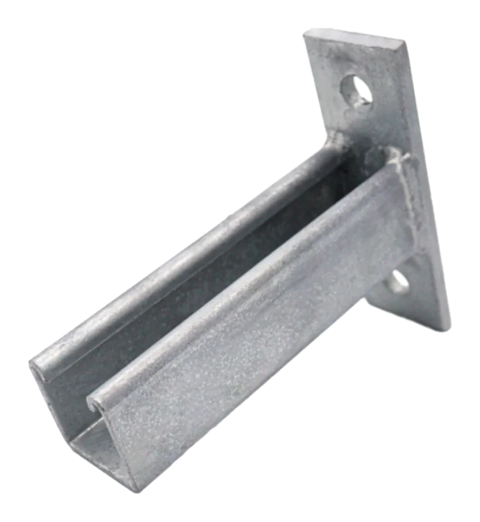 150mm Channel Cantilever Arm – 2 hole base plate