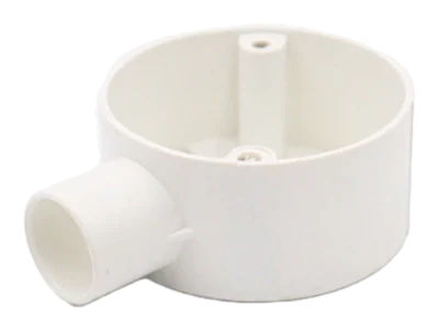 25mm Terminal PVC Conduit Box – White