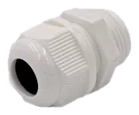20mm IP68 Rated Nylon Gland: 6-12mm – White