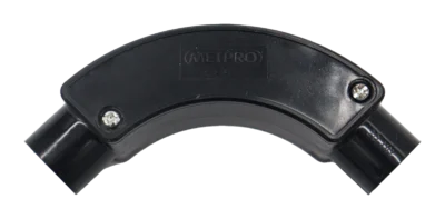 20mm PVC Conduit Inspection Bend – Black